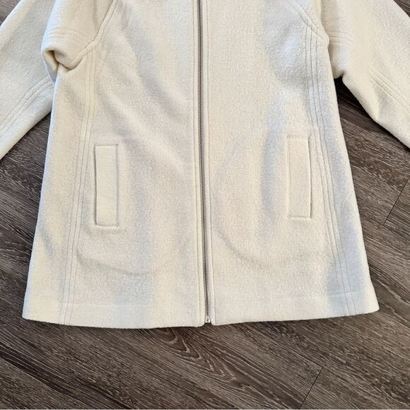 J.Crew Swingy Mockneck Coat Italian Blended Wool - Picture 4 of 9